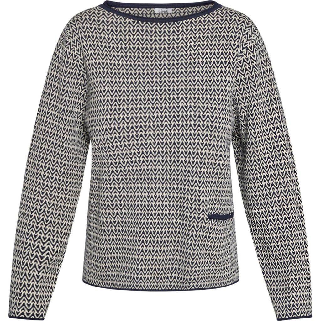 Lind LiCloe Knit Pullover 5999 NAVY BLUE