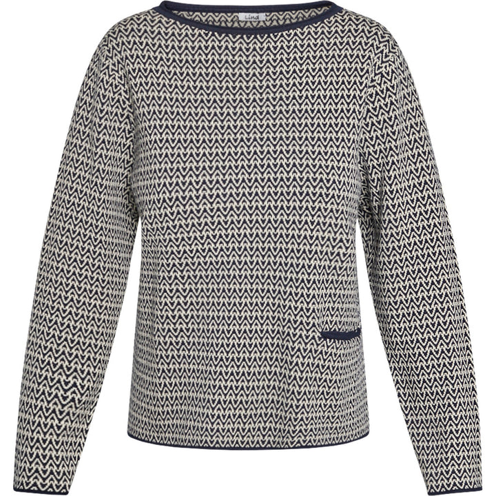Lind LiCloe Knit Pullover 5999 NAVY BLUE