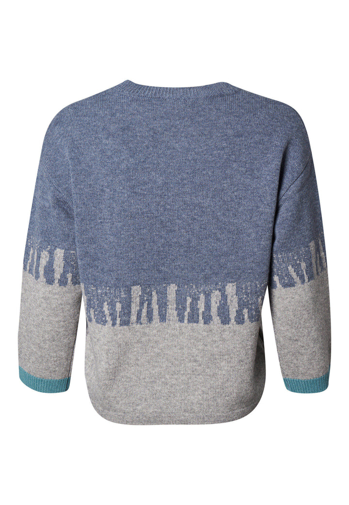 Lind LiCora Knit Pullover 5650 blue melange