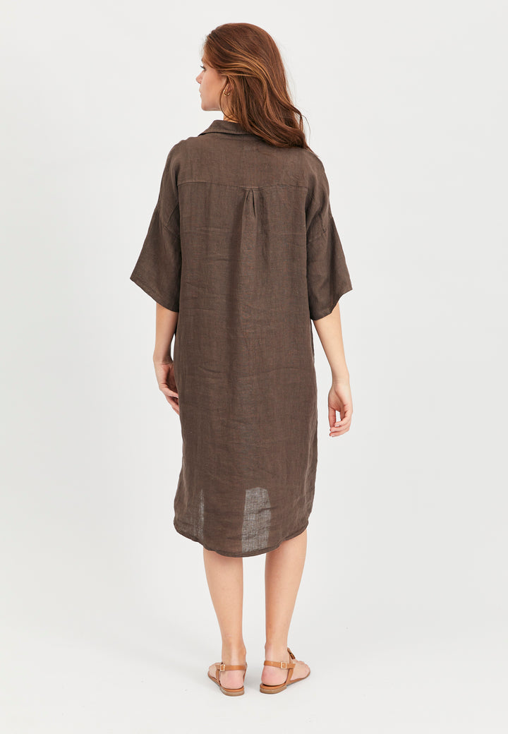 Lind LiDagmar Kjoler 1500 BROWN