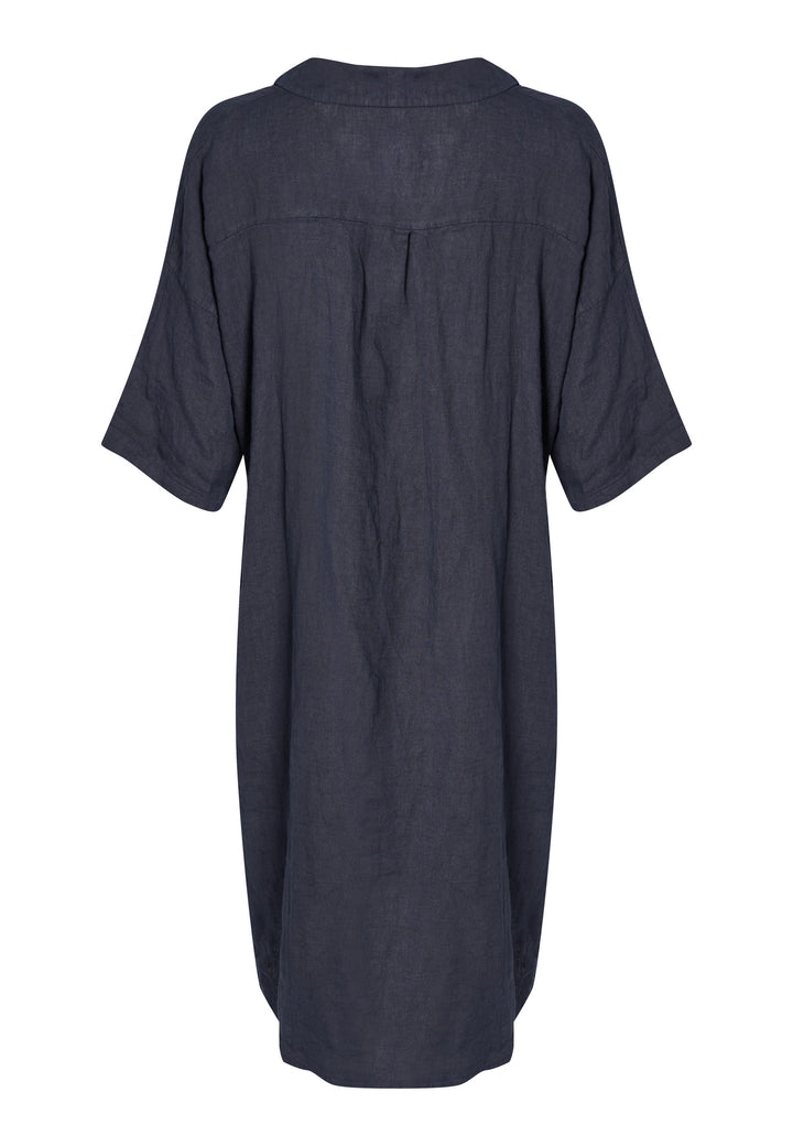 Lind LiDagmar Kjoler 5599 Navy Blue