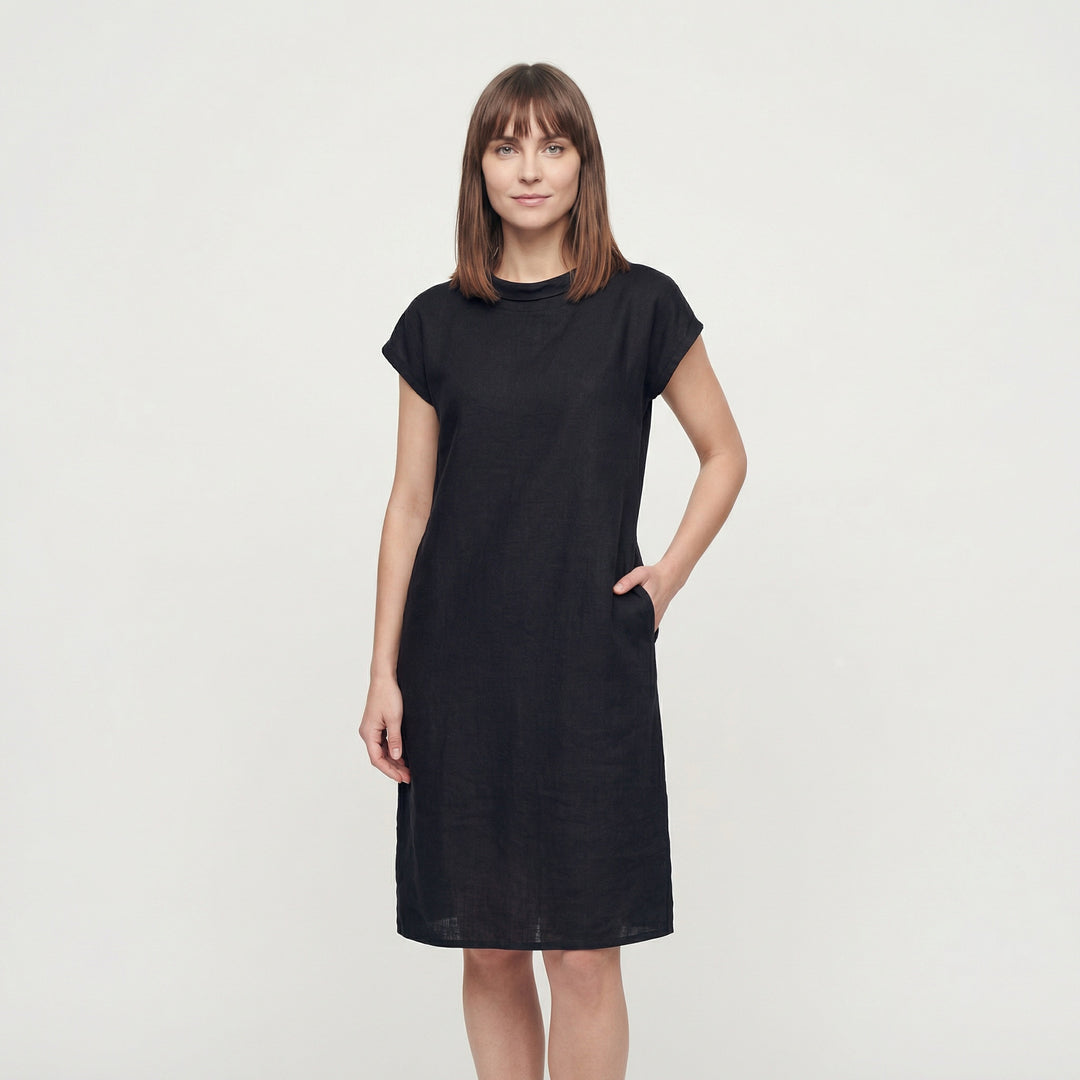 Lind LiDahlia Kjoler 5999 NAVY BLUE