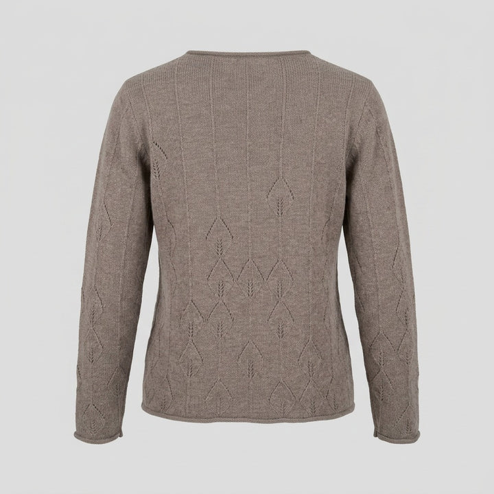 Lind LiDenise Knit Pullover 1300 Taupe