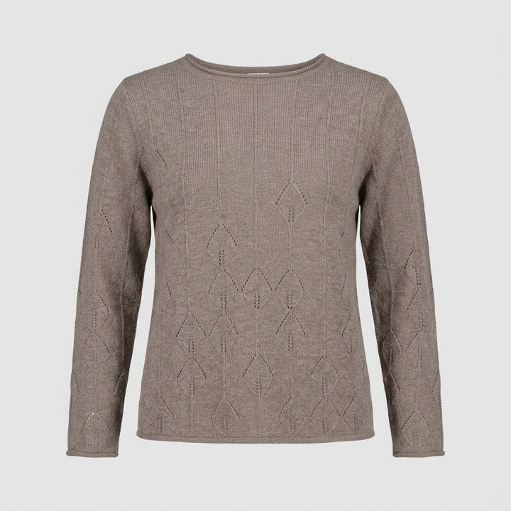 Lind LiDenise Knit Pullover 1300 Taupe