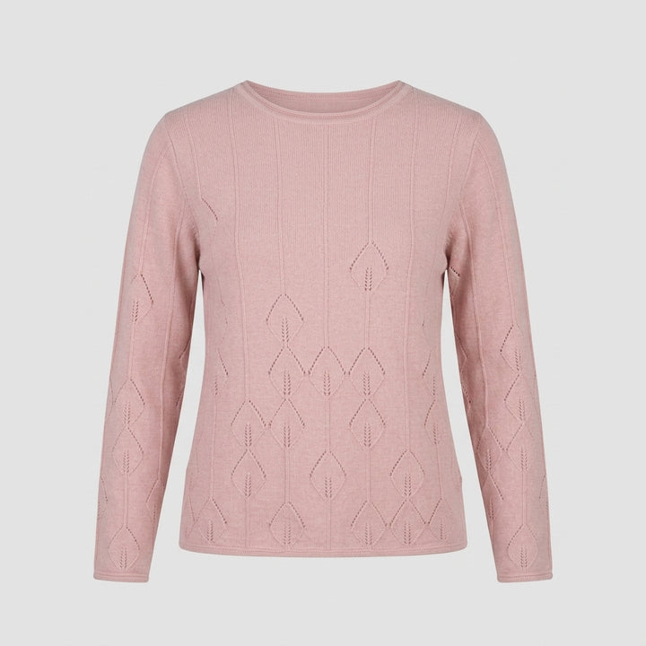 Lind LiDenise Knit Pullover 1809 Rose melange