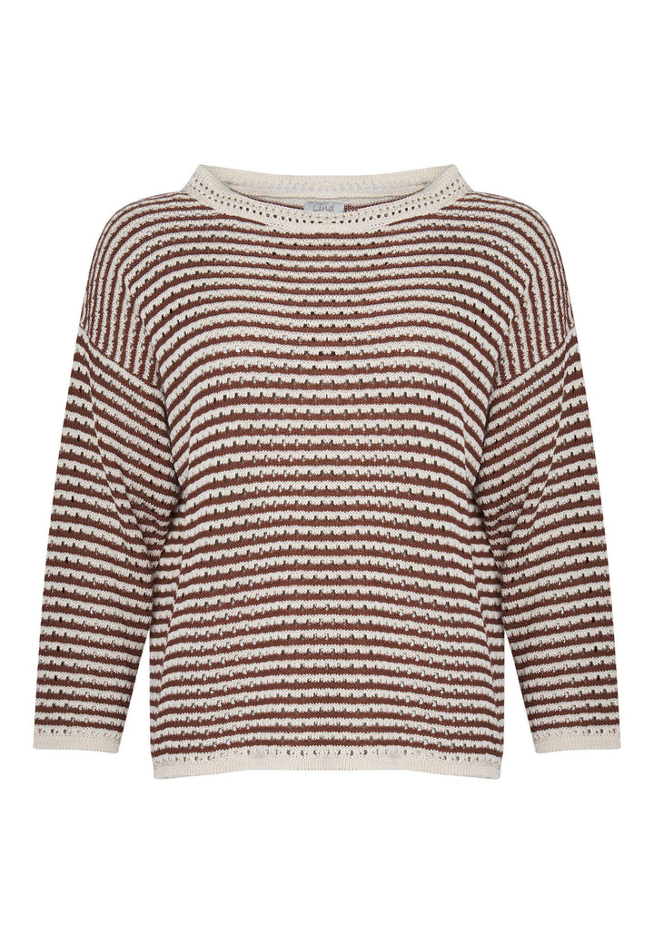 Lind LiDonna Knit Pullover 1500 BROWN