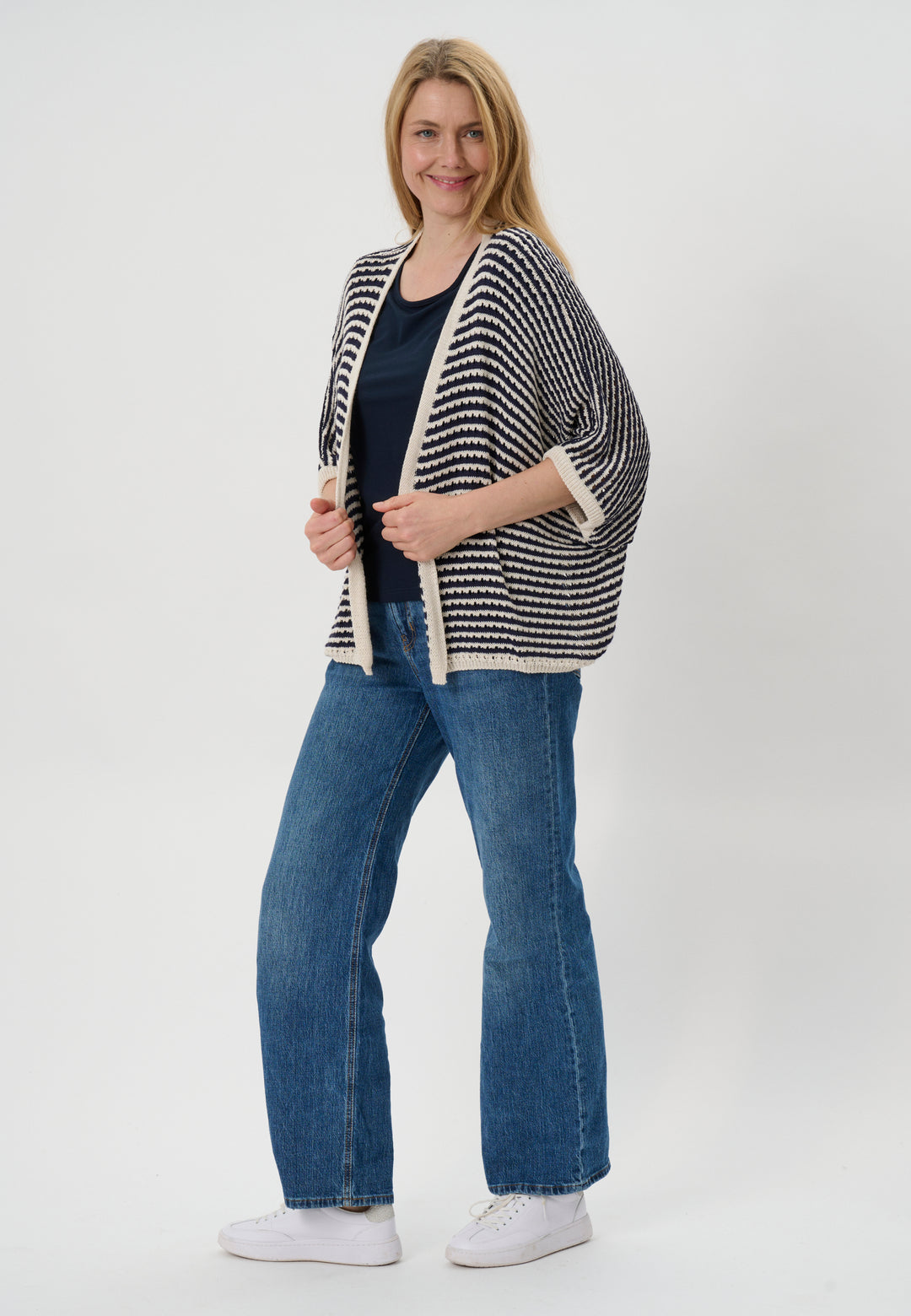 Lind LiDust Knit Cardigan 060 Navy