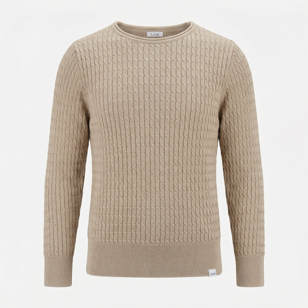 Lind LiEmilia Knit Pullover 1315 Taupe