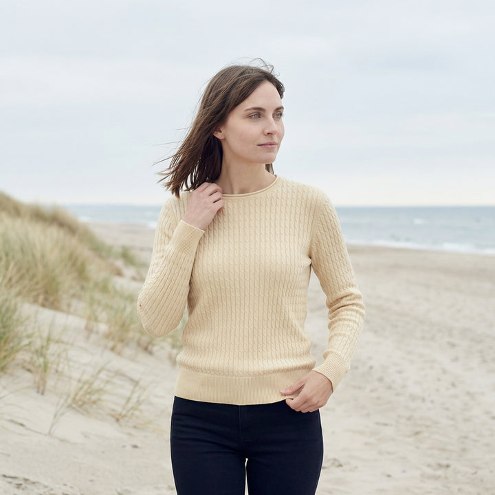 Lind LiEmilia Knit Pullover 4050 Straw yellow