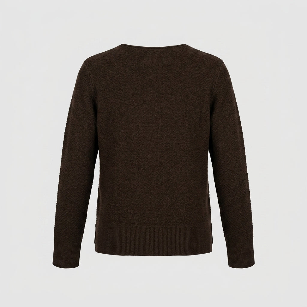 Lind LiEstell Knit Pullover 1500 BROWN