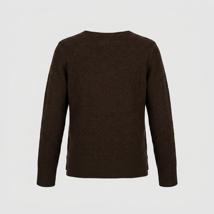 Lind LiEstell Knit Pullover 1500 BROWN