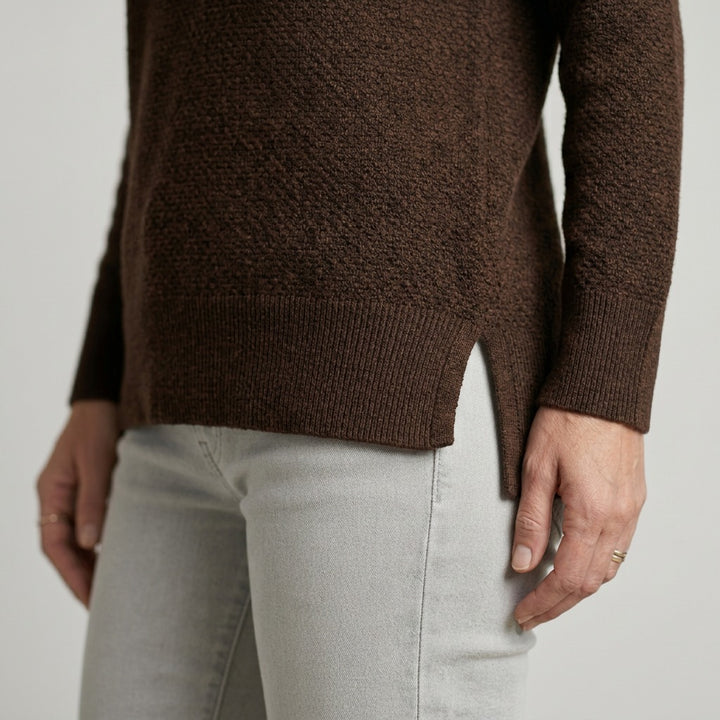 Lind LiEstell Knit Pullover 1500 BROWN