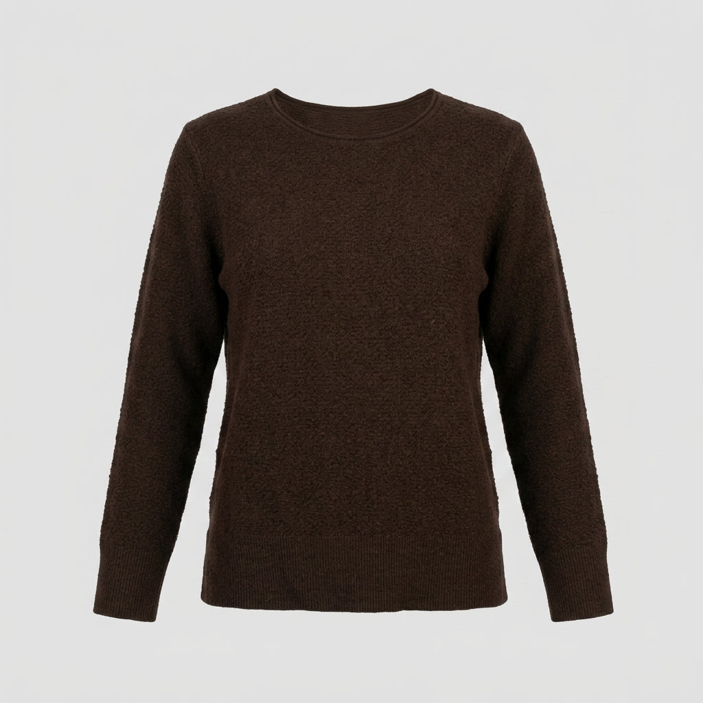 Lind LiEstell Knit Pullover 1500 BROWN