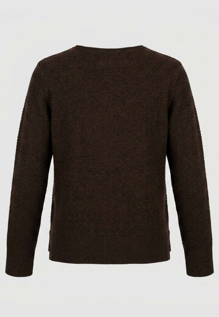 Lind LiEstell Knit Pullover 1500 BROWN