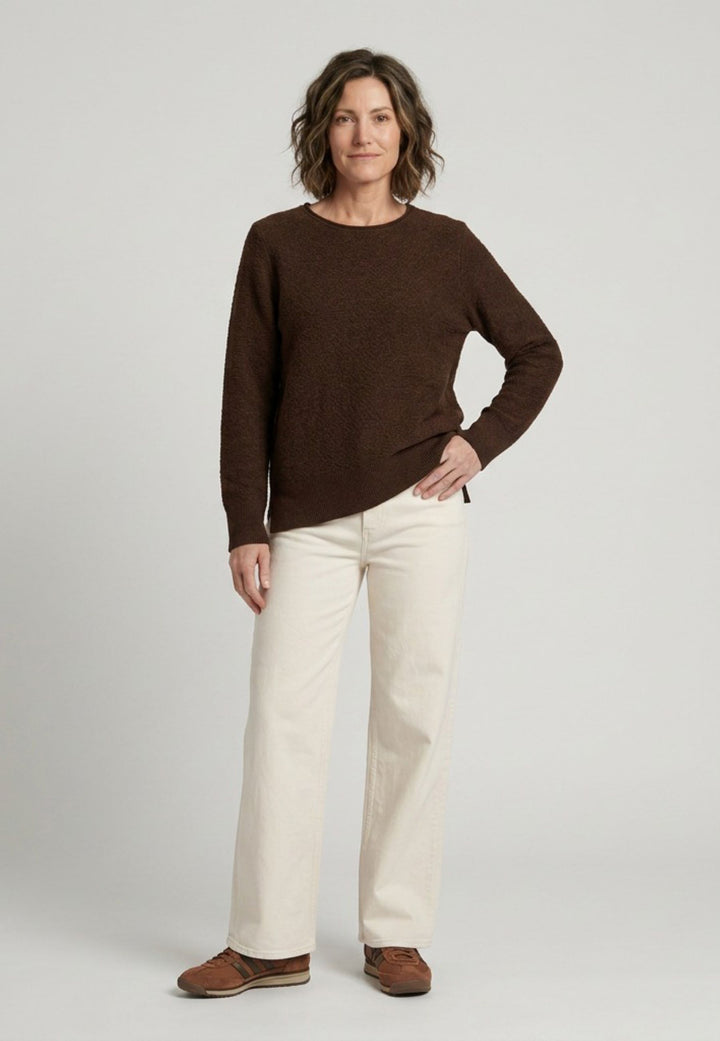 Lind LiEstell Knit Pullover 1500 BROWN