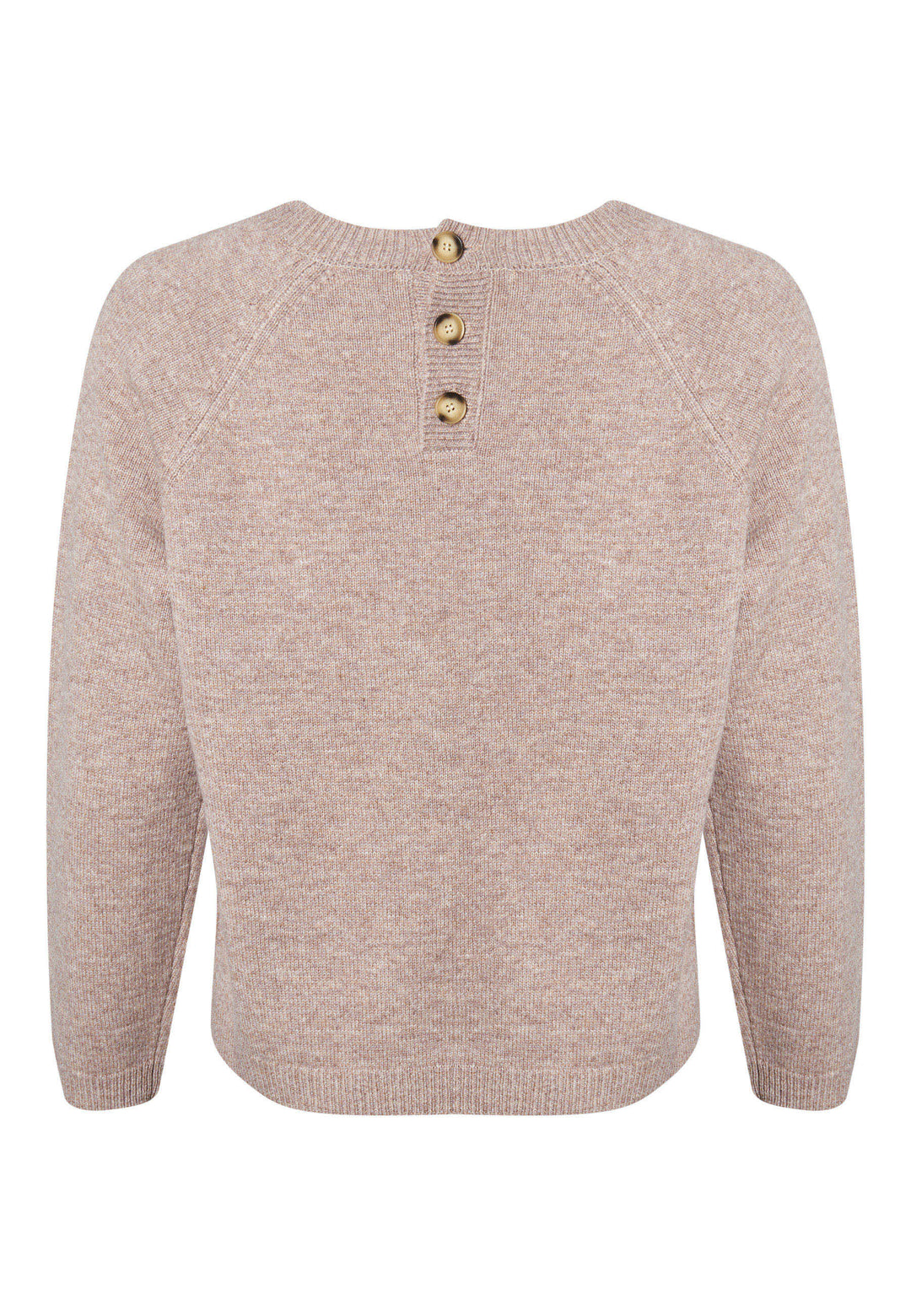Lind LiEva Knit Pullover 1321 light brown melange