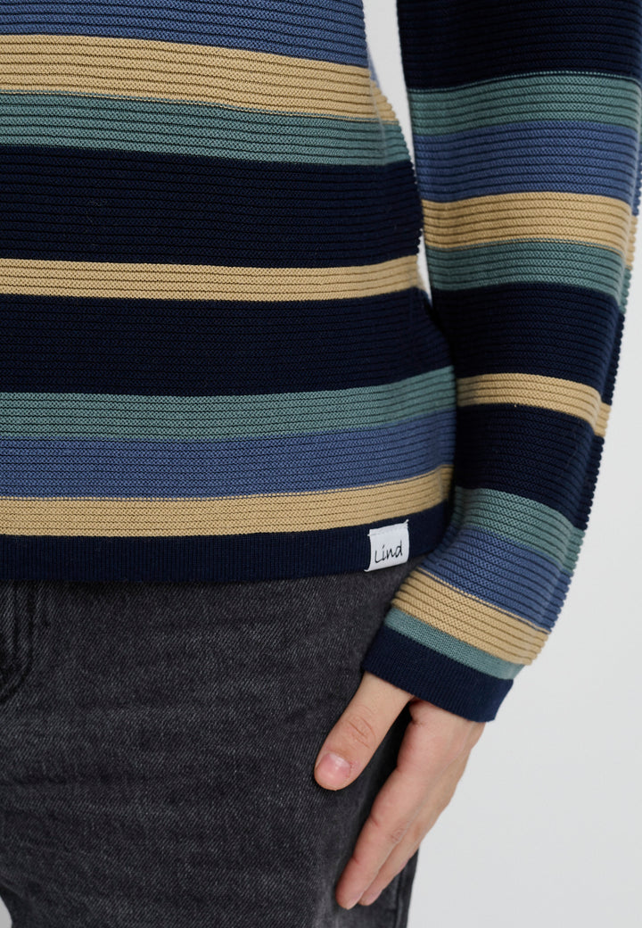Lind LiFaya Knit Pullover 5999 NAVY BLUE