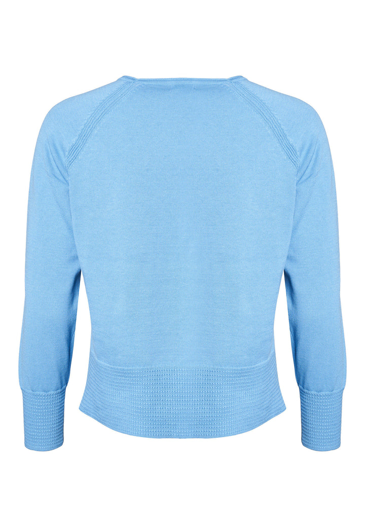 Lind LiFine Knit Pullover 5450 Sky Blue