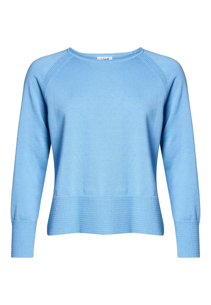 Lind LiFine Knit Pullover 5450 Sky Blue