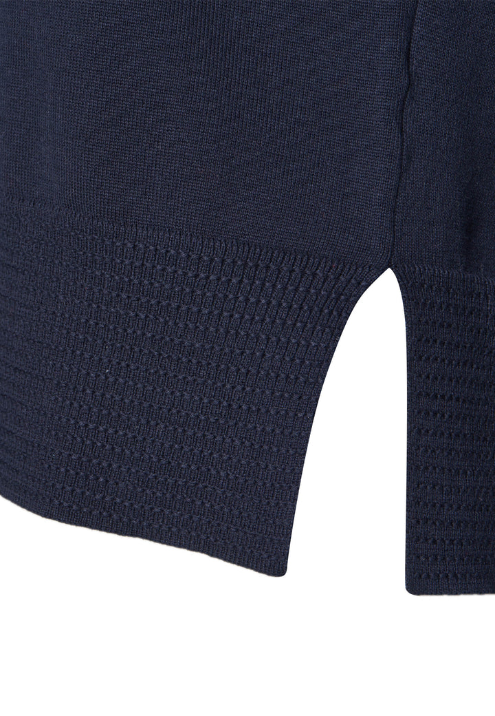 Lind LiFine Knit Pullover 5999 NAVY BLUE