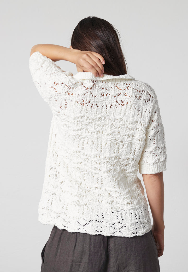 Lind LiFlorina Knit Pullover 1000 OFF WHITE