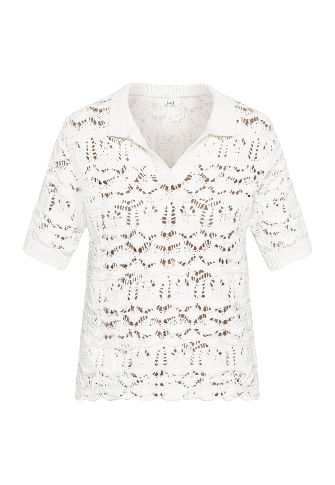Lind LiFlorina Knit Pullover 1000 OFF WHITE