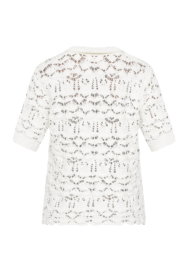 Lind LiFlorina Knit Pullover 1000 OFF WHITE