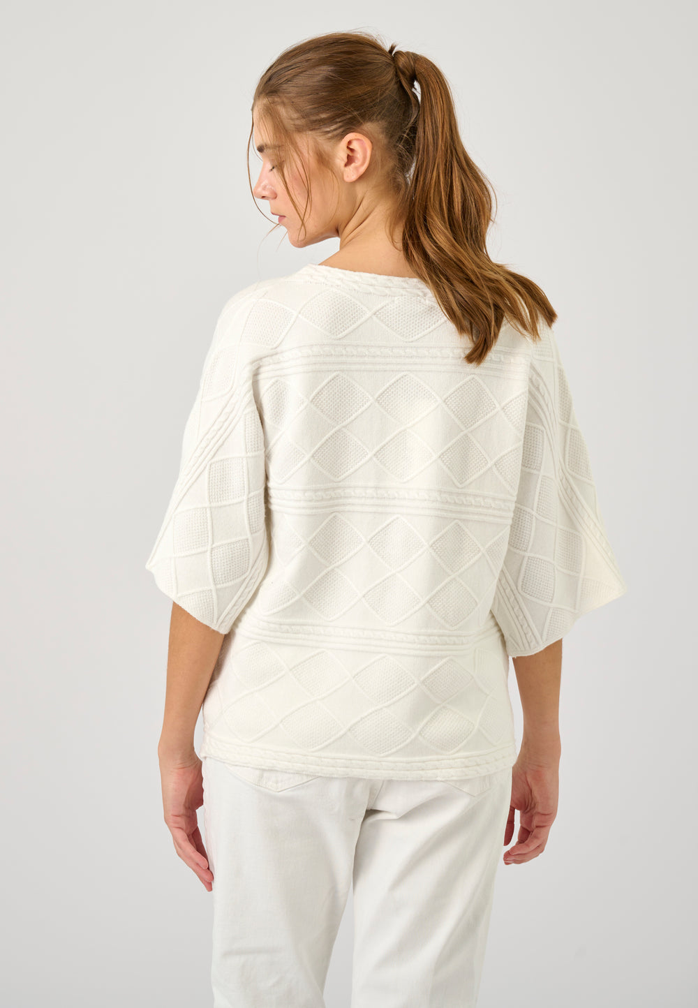 Lind LiGloria Knit Pullover 1000 OFF WHITE