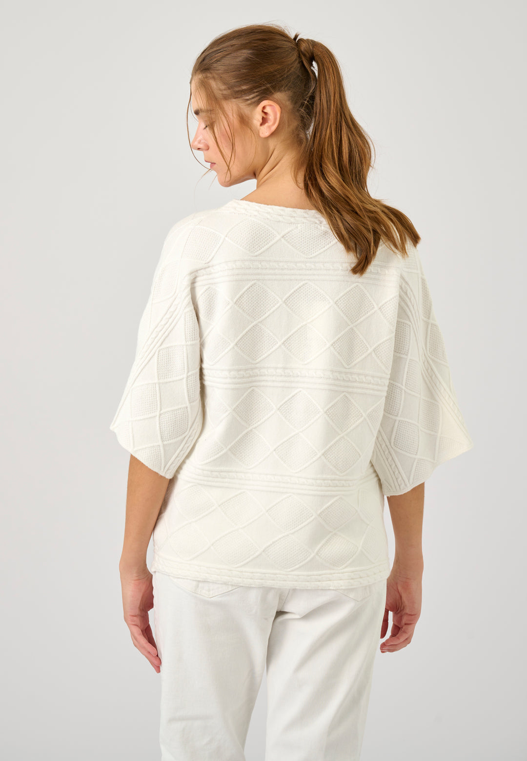 Lind LiGloria Knit Pullover 1000 OFF WHITE