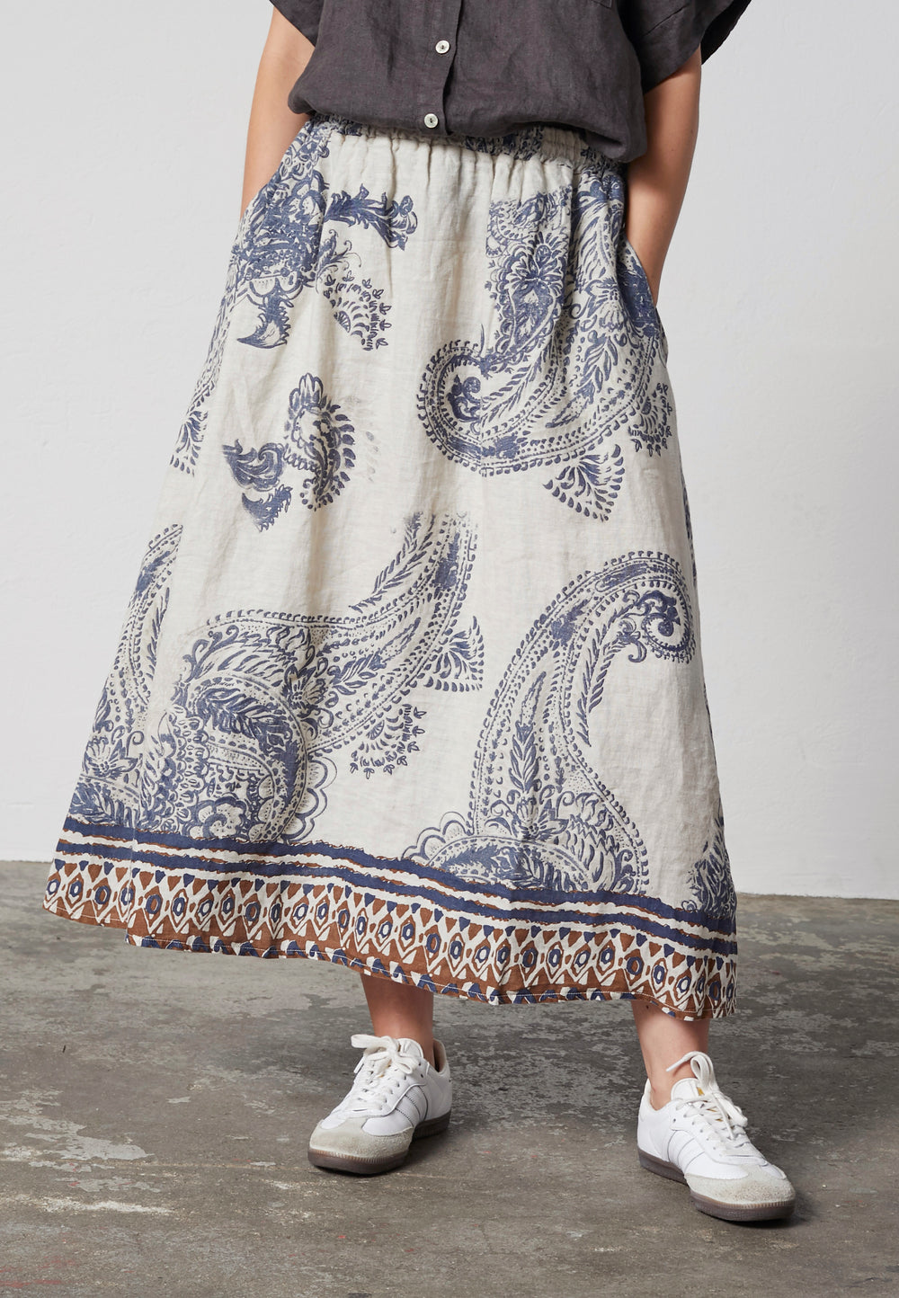 Lind LiHanna Nederdele 5001 DENIM LIGHT BLUE