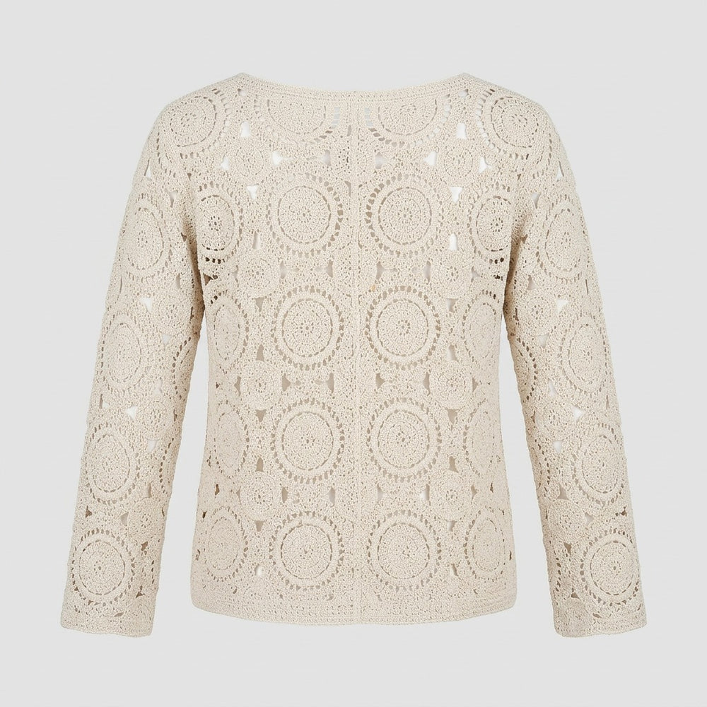 Lind LiHelga Knit Pullover 1000 OFF WHITE