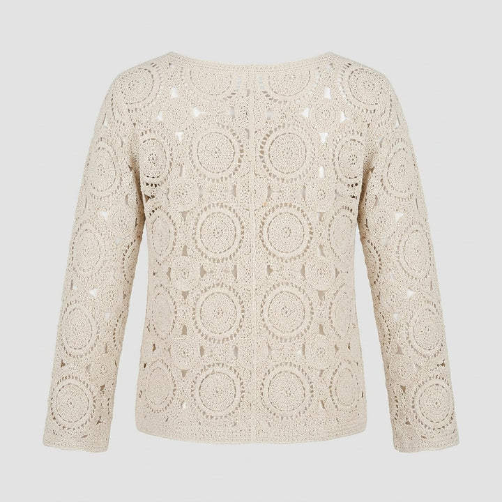 Lind LiHelga Knit Pullover 1000 OFF WHITE