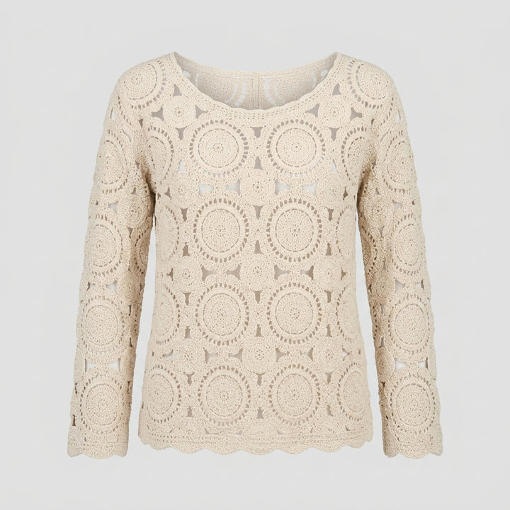 Lind LiHelga Knit Pullover 1000 OFF WHITE