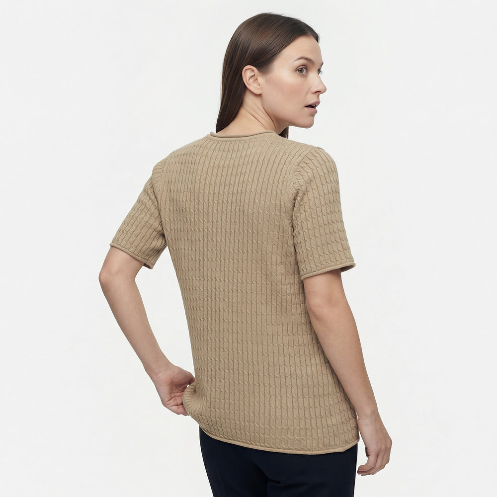 Lind LiInge Knit Pullover 1315 Taupe