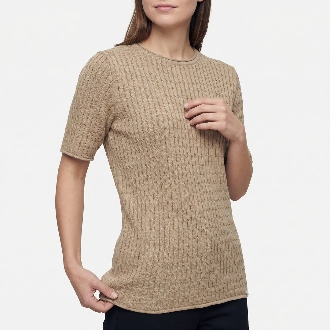 Lind LiInge Knit Pullover 1315 Taupe