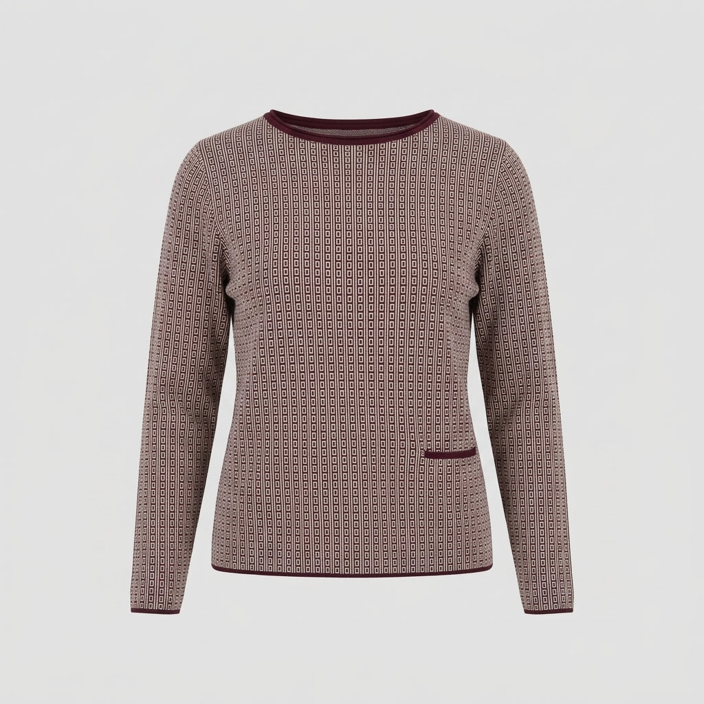 Lind LiJuliet Bluser 2502 Wine Red
