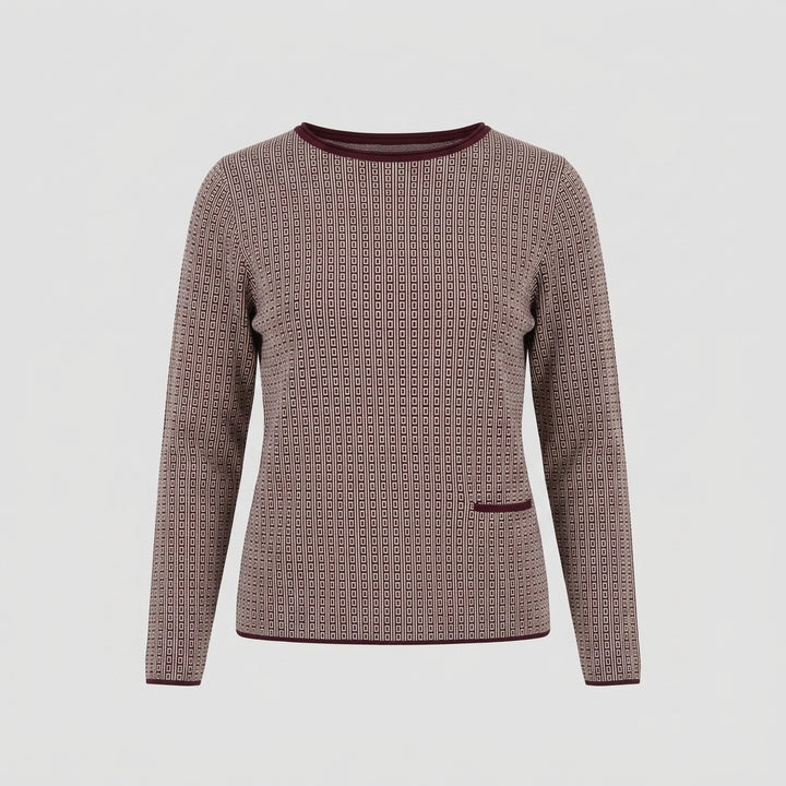 Lind LiJuliet Bluser 2502 Wine Red