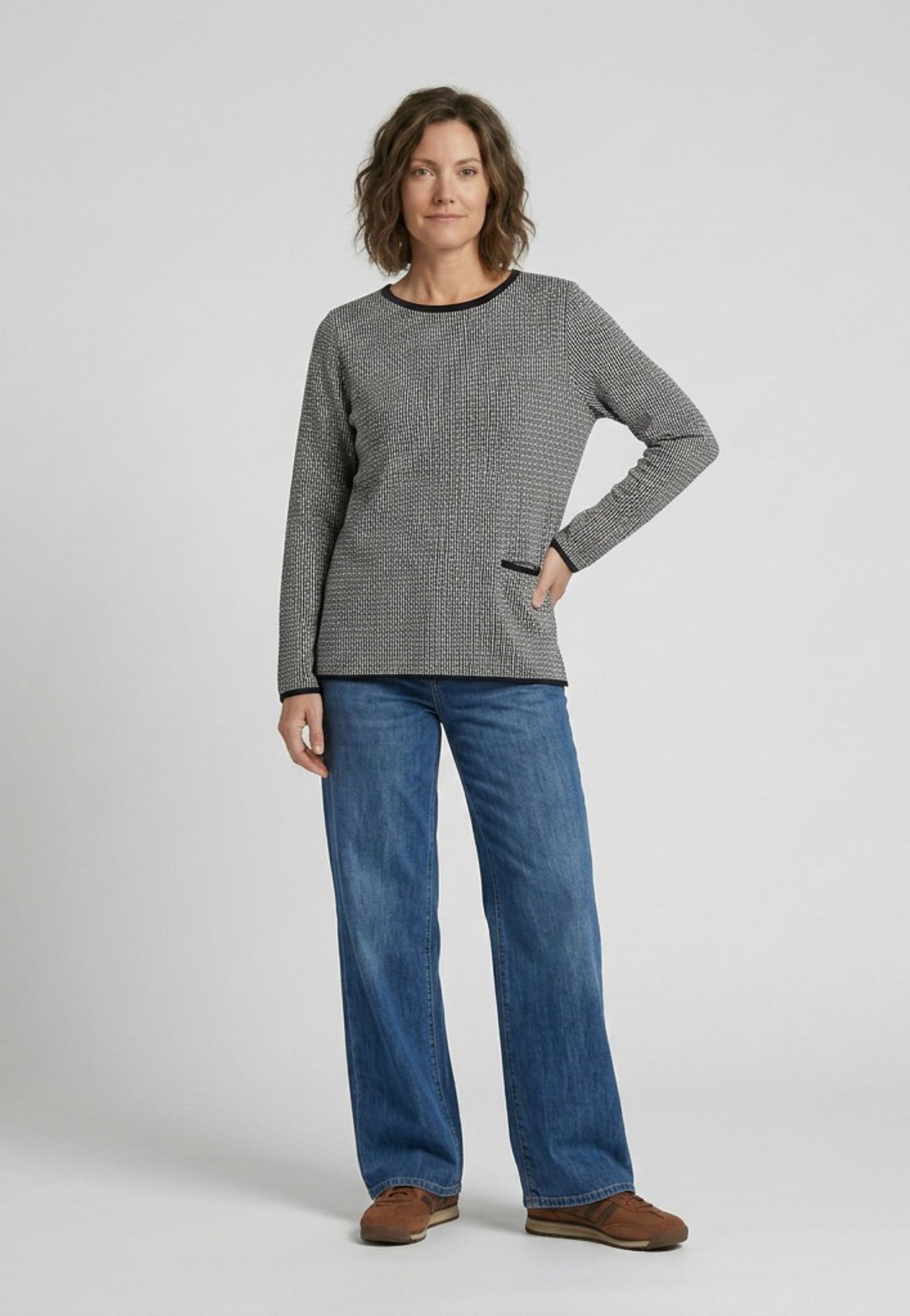 Lind LiJuliet Knit Pullover 5999 NAVY BLUE