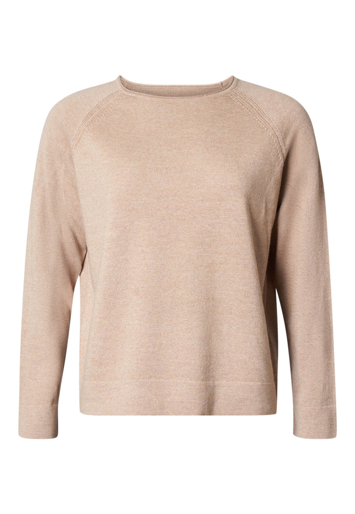 Lind LiKarin Knit Pullover 1660 camel melange