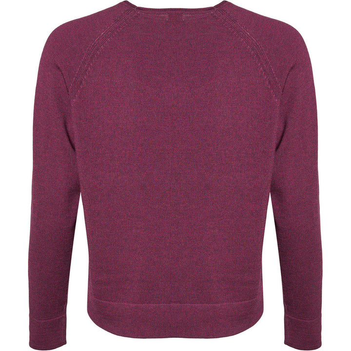 Lind LiKarin Knit Pullover 2660 granat red melange