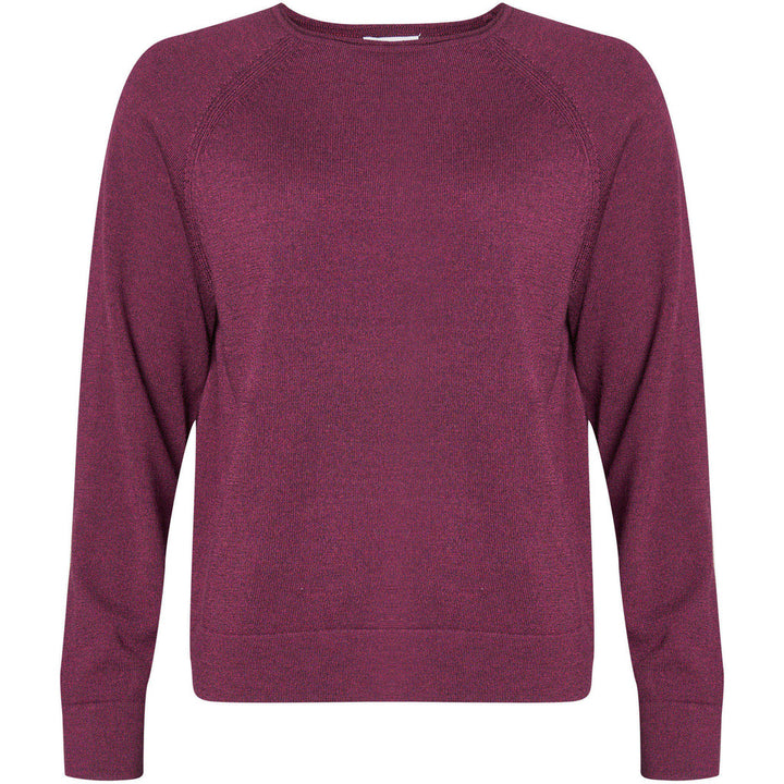 Lind LiKarin Knit Pullover 2660 granat red melange