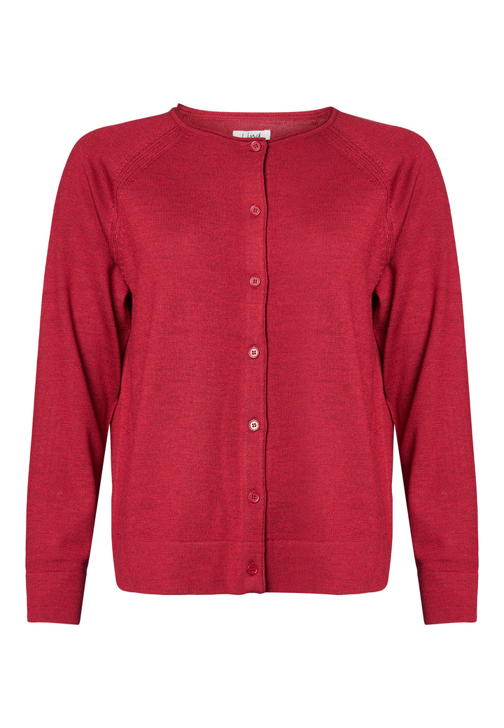 Lind LiKarina Knit Cardigan 2510 Norwegian red