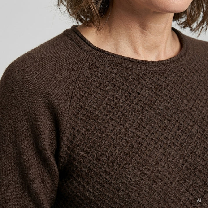 Lind LiKate Knit Pullover 1500 BROWN
