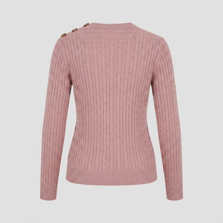 Lind LiLeah Knit Pullover 1809 Rose melange