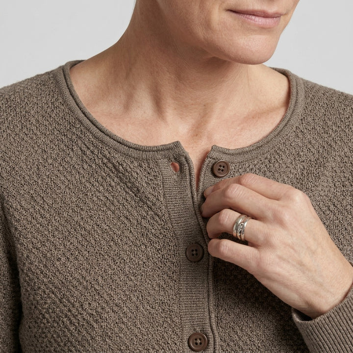 Lind LiLivia Knit Cardigan 1300 Taupe