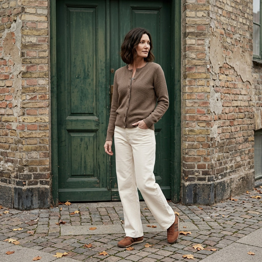 Lind LiLivia Knit Cardigan 1300 Taupe