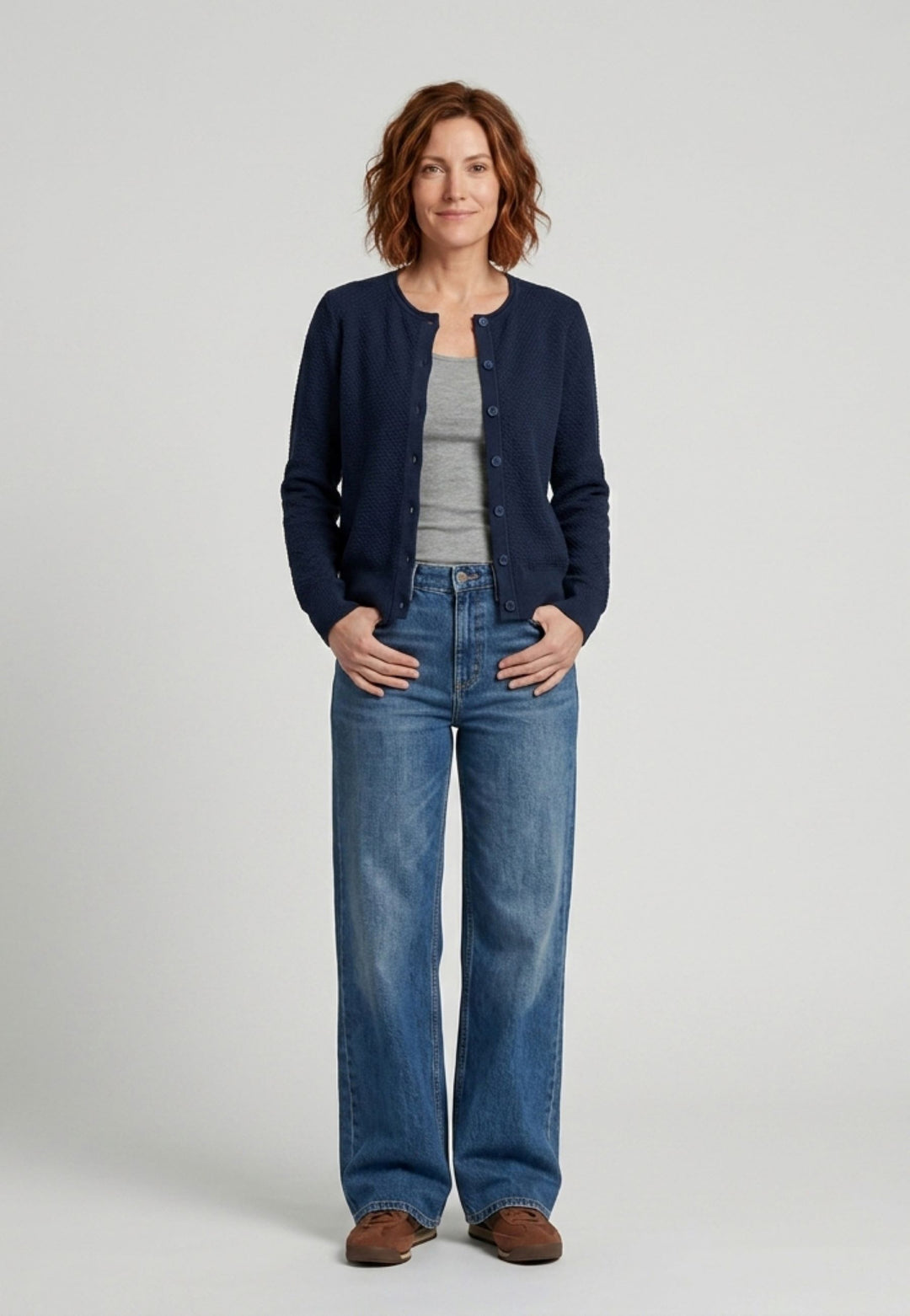Lind LiLivia Knit Cardigan 5999 NAVY BLUE