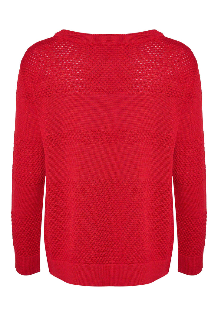 Lind LiMarcella Knit Pullover 2510 Norwegian red