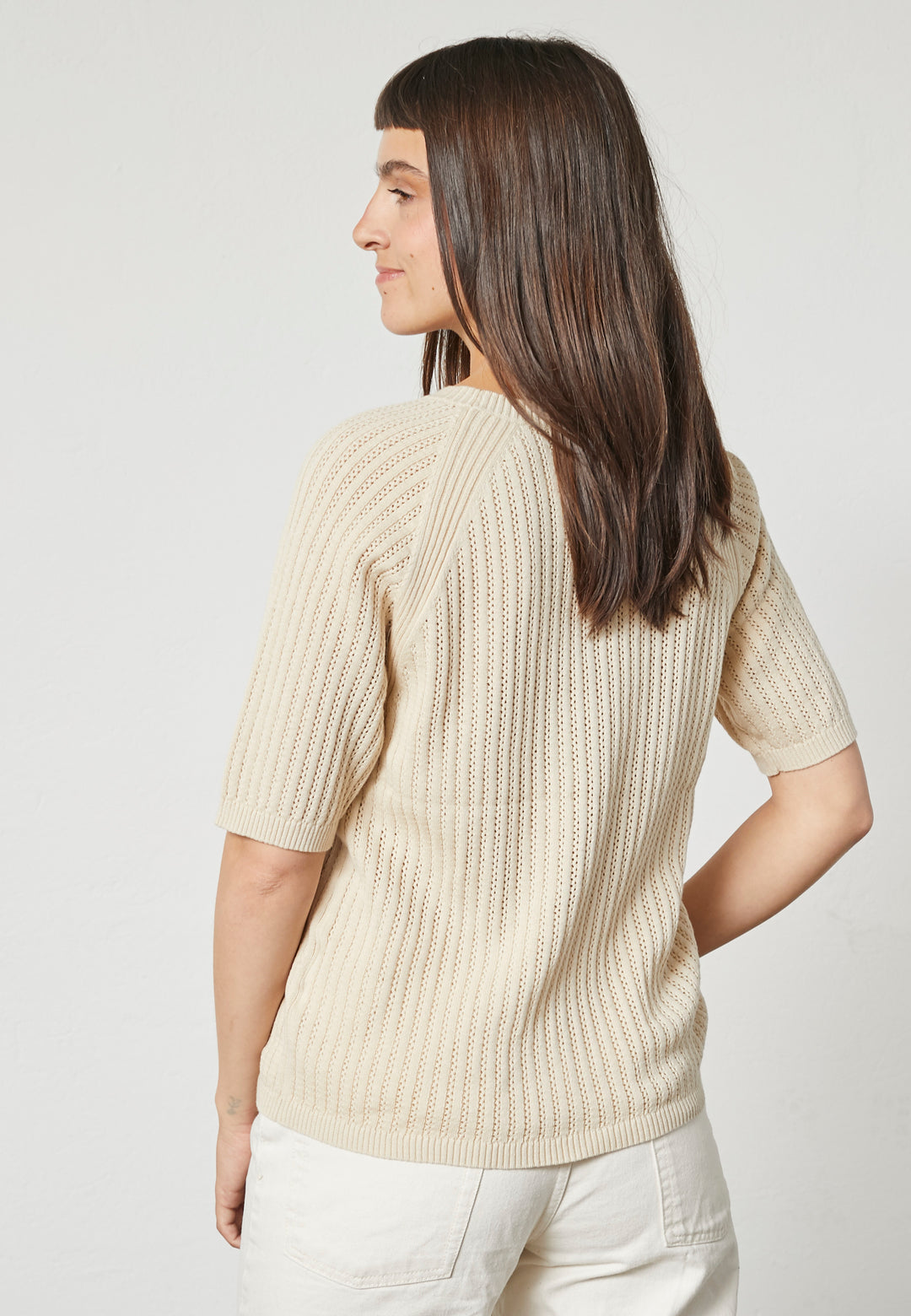 Lind LiMatti Knit Pullover 1000 OFF WHITE
