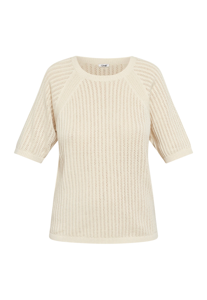Lind LiMatti Knit Pullover 1000 OFF WHITE